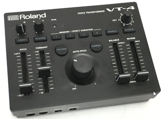 ROLAND VT-4 Voice Transformer ボイストランスフォーマー